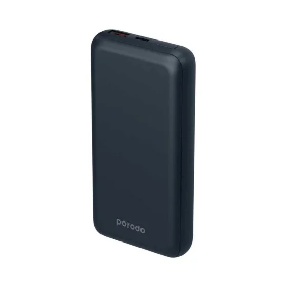 Porodo 20000Mah Aluminum Compact Power Bank Dual Output Charging